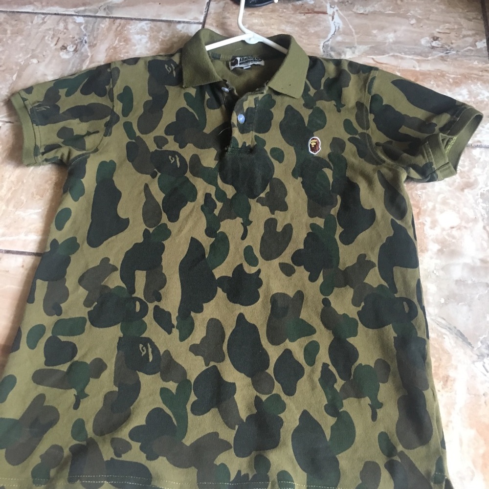 BAPE POLO SHIRT